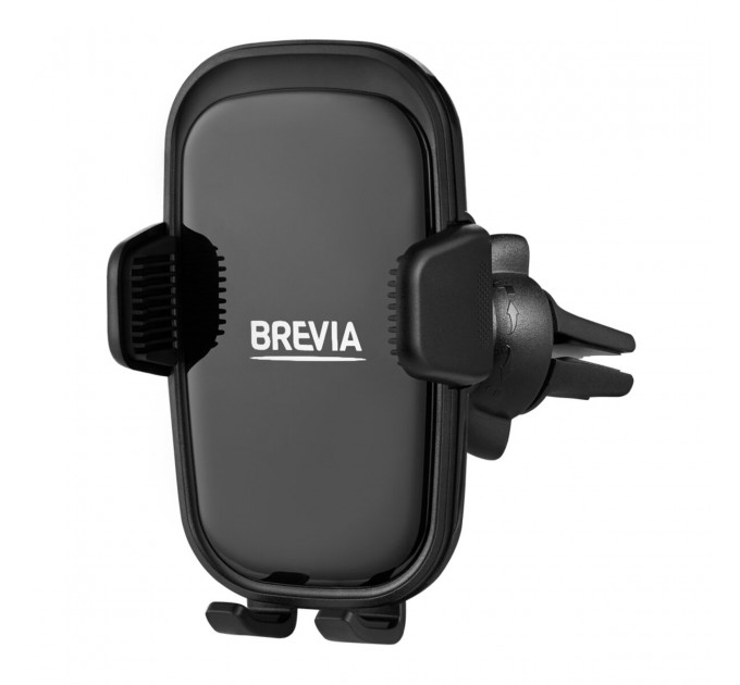 Держатель телефона автомобильный Brevia AirClip GlossHold на дефлектор, цена: 259 грн.
