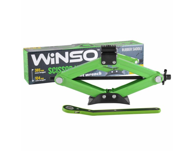 Домкрат ромбовий Winso 1,5т 104-385мм з тріскачкою, ціна: 711 грн.