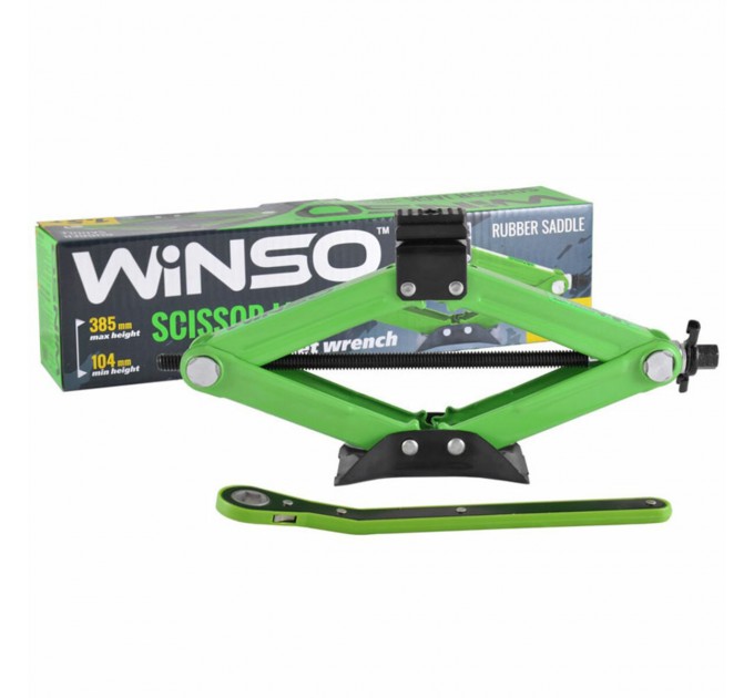 Домкрат ромбовий Winso 1,5т 104-385мм з тріскачкою, ціна: 675 грн.