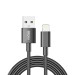Кабель Brevia USB to Lightning 2,4А 1м, черный box, цена: 120 грн.