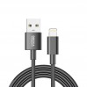 Кабель Brevia USB to Lightning 2,4А 1м, черный box, цена: 120 грн.