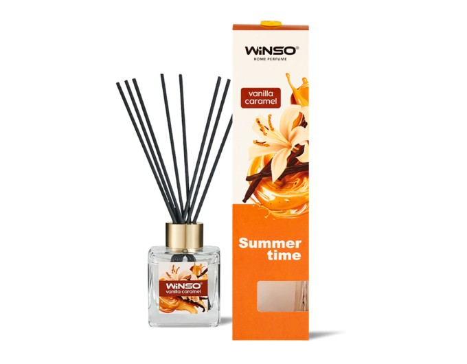 Аромадифузор с палочками Winso Summer Time - Vanilla Caramel 100мл, цена: 235 грн.