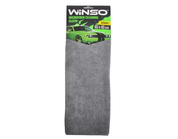 Тряпка из микрофибры Winso, 40x40см, серая, цена: 48 грн.