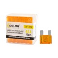 Набор предохранителей Solar "макси", цинковый сплав 40А, 12шт, цена: 237 грн.