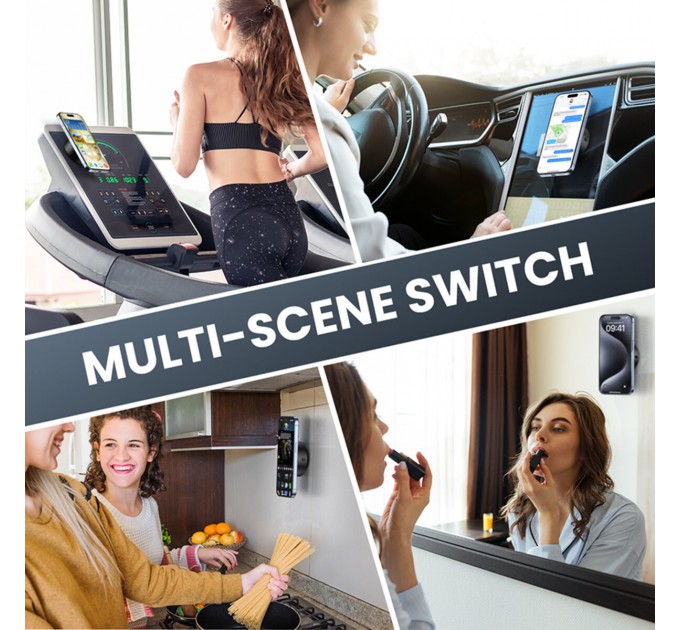 Держатель телефона автомобильный XO C155 Magnetic Car Suction Cup черный, цена: 559 грн.