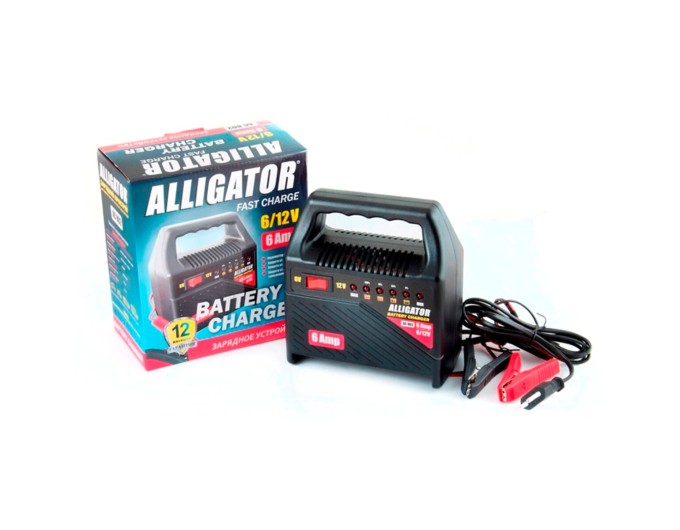 Зарядное устройство АКБ Alligator 6/12В 80А·час 6А, цена: 842 грн.