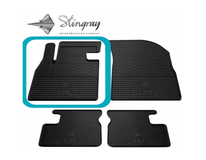 Nissan Micra IV (K13) (2010-2016) коврик передний левый (Stingray), цена: 883 грн.