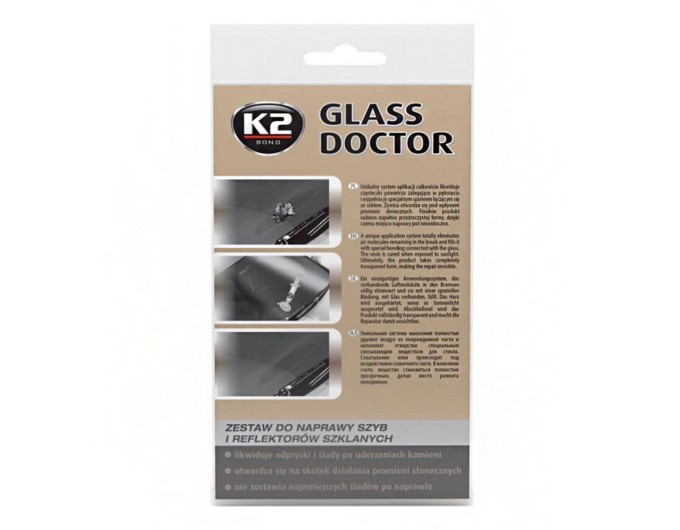 Клей для вітрового скла та фар K2 Glass Doctor 0,8мл, ціна: 681 грн.