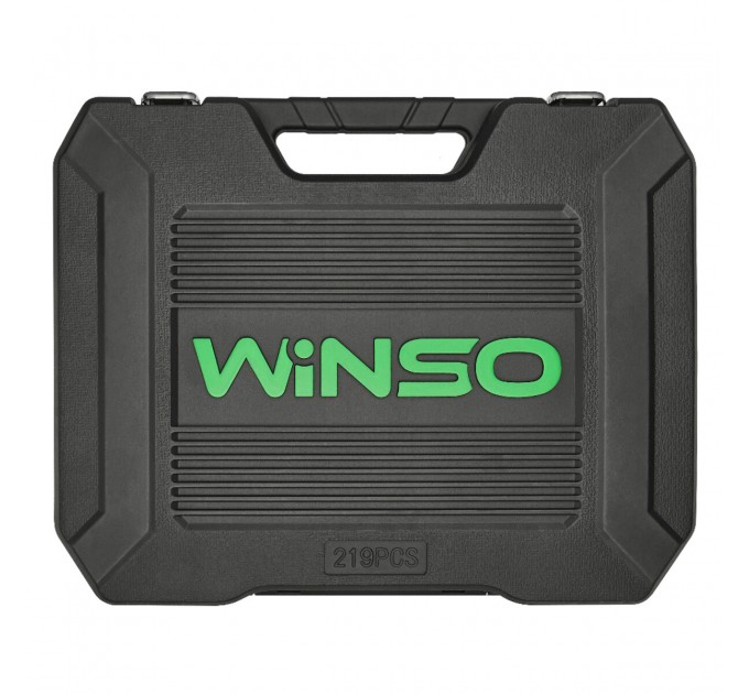 Професійний набір інструментів в кейсі Winso Pro 1/2", 1/4", 3/8" 72T, CR-V, 219од., ціна: 6 573 грн.