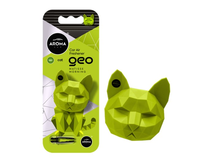 Ароматизатор Aroma Car Geo Cat - Green Matisse Morning сухой, цена: 151 грн.