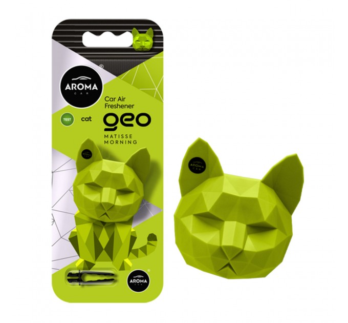 Ароматизатор Aroma Car Geo Cat - Green Matisse Morning сухий, ціна: 151 грн.