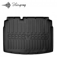Volkswagen 3D килимок в багажник Golf VI (2008-2012) (hatchback) (lower trunk) (Stingray)