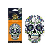 Ароматизатор Aroma Car Cellulose Dia De Los Muertos - Gold Tatoo сухой