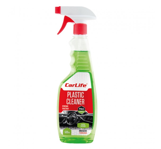 Очиститель пластика и винила CarLife Plastic Cleaner, 500мл, цена: 93 грн.