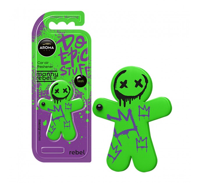 Ароматизатор Aroma Car Manny Rebel - Matisse Morning сухий, ціна: 125 грн.