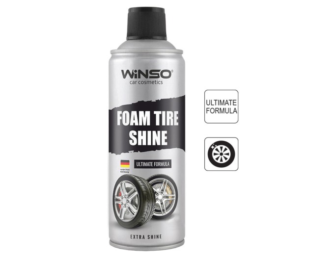 Чернение для шин Winso Foam Tire Shine, 750мл, цена: 251 грн.