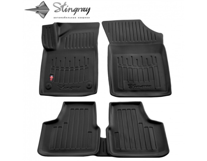 Volkswagen UP! (2012-...) комплект 3D ковриков с 5 штук (Stingray), цена: 1 870 грн.