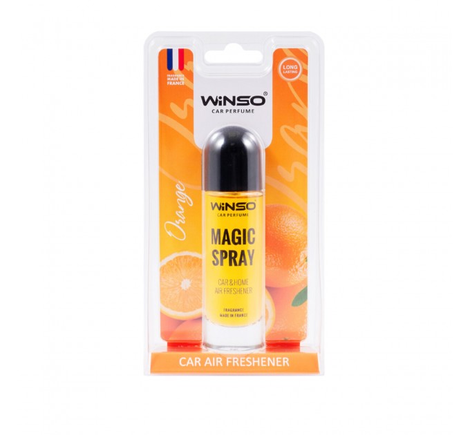Ароматизатор Winso Magic Spray Orange, 30мл 532550 в виде спрея, цена: 167 грн.