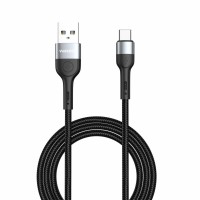 Кабель Winso Pro USB для Type-C TPE+плетение 1,2м черный