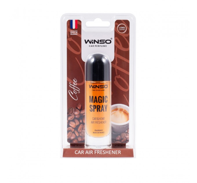 Ароматизатор Winso Magic Spray Coffee, 30мл 532480 в виде спрея, цена: 167 грн.