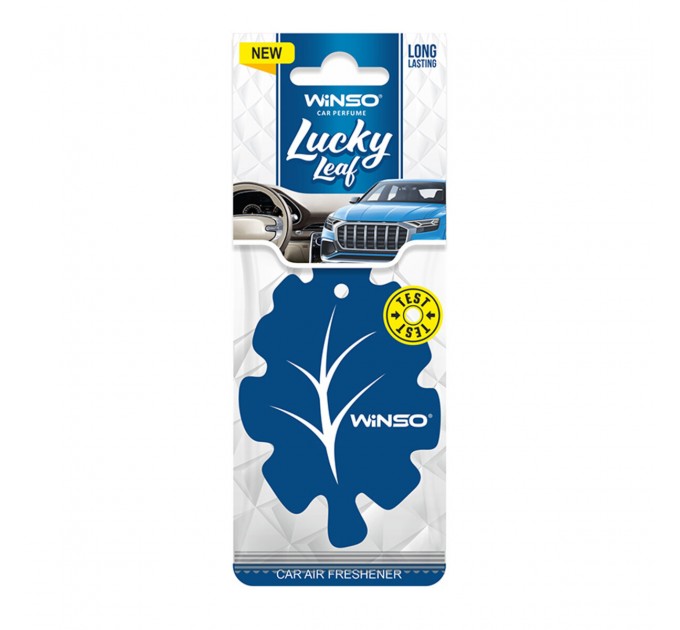 Освіжувач повітря Winso Lucky Leaf, целюлозний ароматизатор, New Car, ціна: 32 грн.