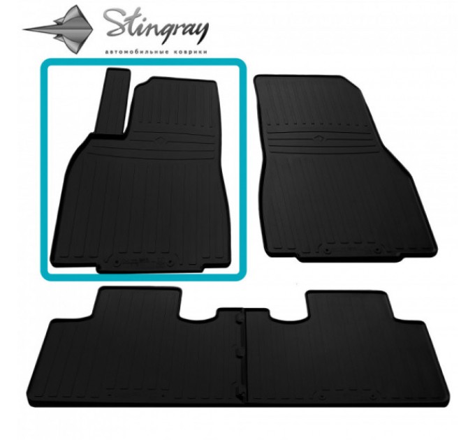 Tesla Model Y (Original Mount) (2019-…) коврик передний левый (Stingray), цена: 1 412 грн.