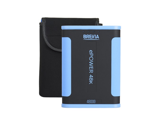 Повербанк (Power Bank) Brevia ePower 48000mAh 153.6Wh LiFePo4 черно-синий, цена: 5 499 грн.