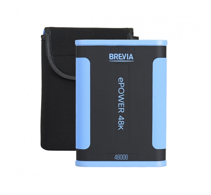 Повербанк (Power Bank) Brevia ePower 48000mAh 153.6Wh LiFePo4 чорно-синій, ціна: 5 499 грн.