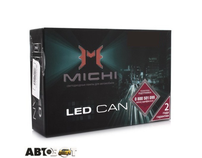 LED лампа Michi Can H4 Hi/Low 5500K 12-24V (2 шт.), цена: 3 033 грн.