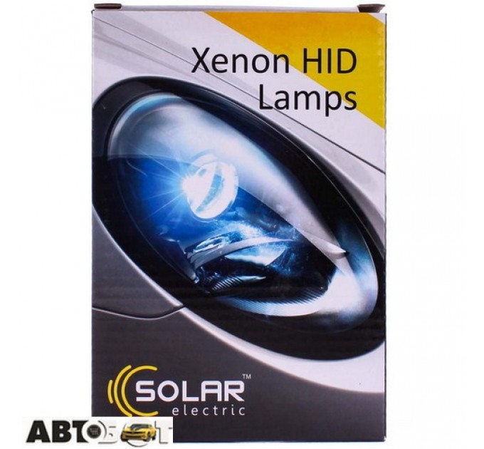  Ксеноновая лампа SOLAR H4 Bi-Xenon 6000K P43t-38 1460 (2 шт.)