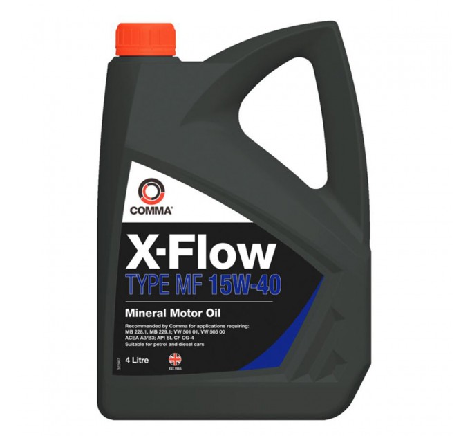 Моторное масло Comma X-Flow Type MF 15W-40 4л, цена: 1 642 грн.