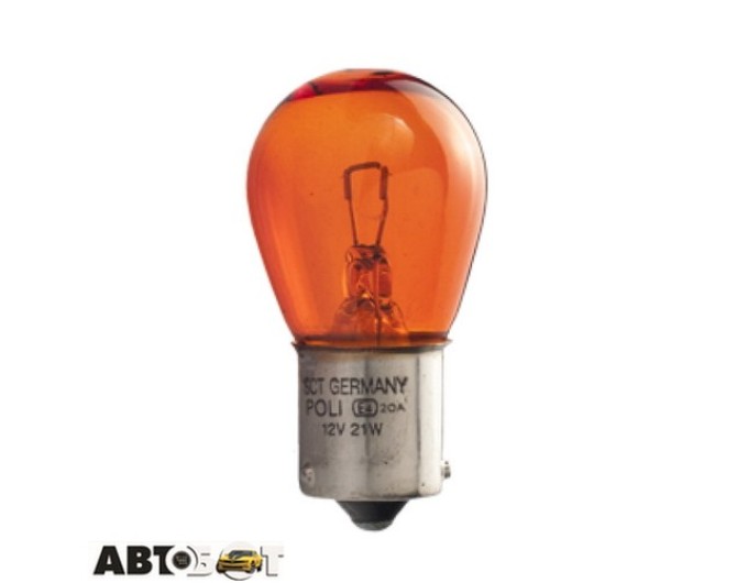 Лампа накаливания SCT PY21W 12V 21W BA15S 202297 (1 шт.), цена: 24 грн.