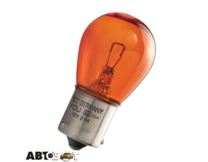 Лампа накаливания SCT PY21W 12V 21W BA15S 202297 (1 шт.), цена: 24 грн.