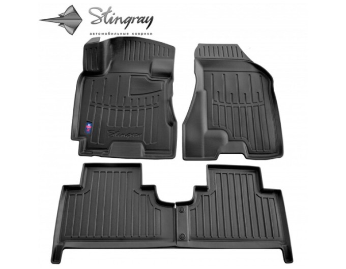 Hyundai Tucson (JM) (2004-2012) комплект 3D ковриков с 4 штук (Stingray), цена: 1 870 грн.