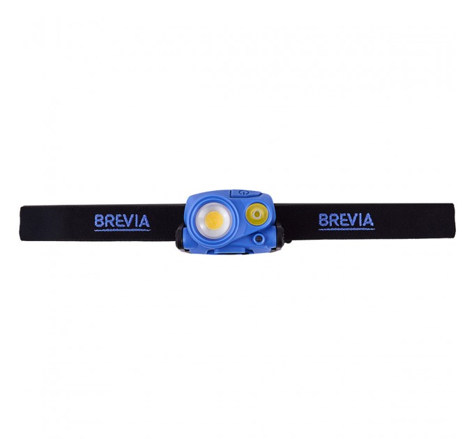 Фонарь налобный Brevia 400Lm+200Lm, 3W+3W COB, 1200mAh, цена: 999 грн.