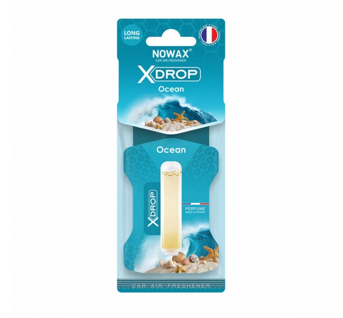 Ароматизатор целюлозний з капсулою Nowax серія X Drop - Ocean, ціна: 63 грн.
