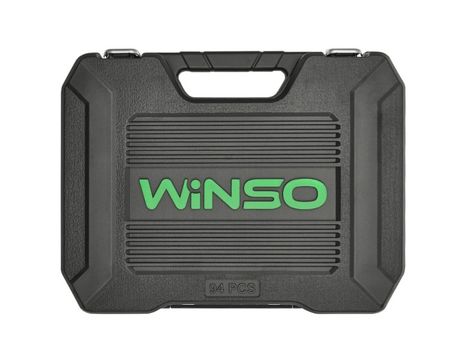 Профессиональный набор инструментов в кейсе Winso Pro 1/2", 1/4" 72 T, CR-V, 94ед., цена: 3 356 грн.