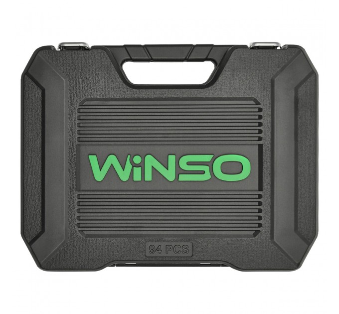 Професійний набір інструментів в кейсі Winso Pro 1/2", 1/4" 72 T, CR-V, 94од., ціна: 3 356 грн.