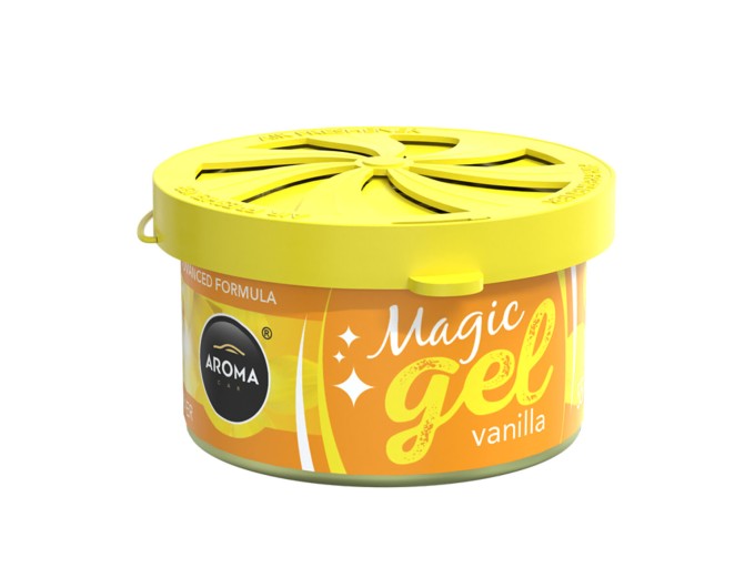 Ароматизатор Aroma Car Magic Gel 55g - VANILLA гелевий, ціна: 106 грн.