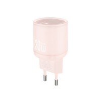 Сетевое зарядное устройство XO L150 30W Single USB-C розовый