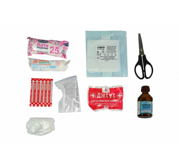 Аптечка медицинская автомобильная-1, согласно ТУ, мягкий футляр., цена: 288 грн.