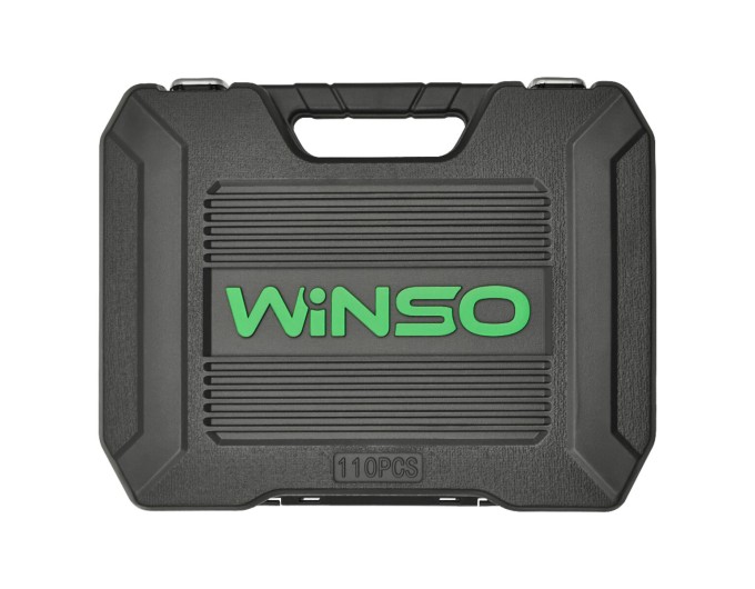 Професійний набір інструментів в кейсі Winso Pro 1/2", 1/4" 72T, CR-V, 110од., ціна: 3 505 грн.