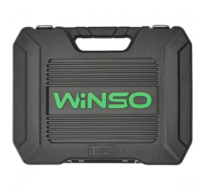Професійний набір інструментів в кейсі Winso Pro 1/2", 1/4" 72T, CR-V, 110од., ціна: 3 505 грн.