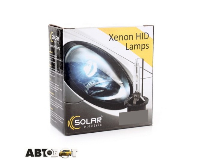Ксенонова лампа SOLAR D2R (P32d-3) 5000K 8225 (2шт.), ціна: 561 грн.