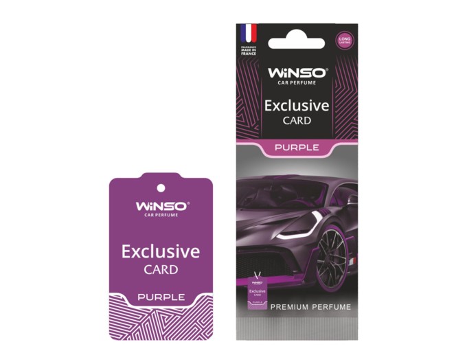Ароматизатор Winso Card Exclusive Purple сухой, цена: 51 грн.