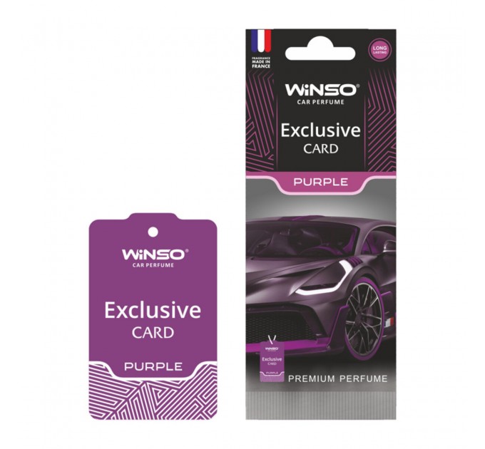 Ароматизатор Winso Card Exclusive Purple сухий, ціна: 48 грн.