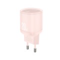 Сетевое зарядное устройство XO L143 PD20W Single USB-C розовый, цена: 219 грн.