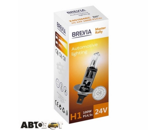 Галогенна лампа BREVIA Master Rally H1 24V 100W CP 24010MRC (1 шт.), ціна: 160 грн.