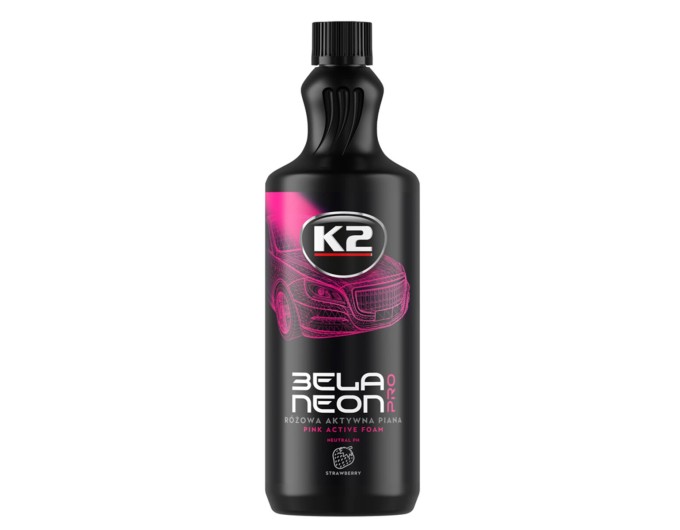 Активна піна K2 Bela Pro Neon для очищення кузова полуниця 1л, ціна: 336 грн.