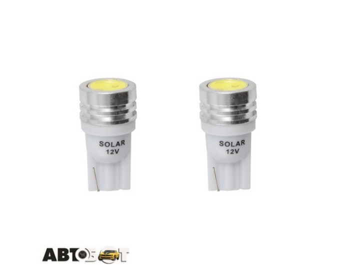 LED лампа SOLAR T10 W2.1x9.5d 12V 1W 1SMD white LS241_B2 (2 шт.), ціна: 75 грн.